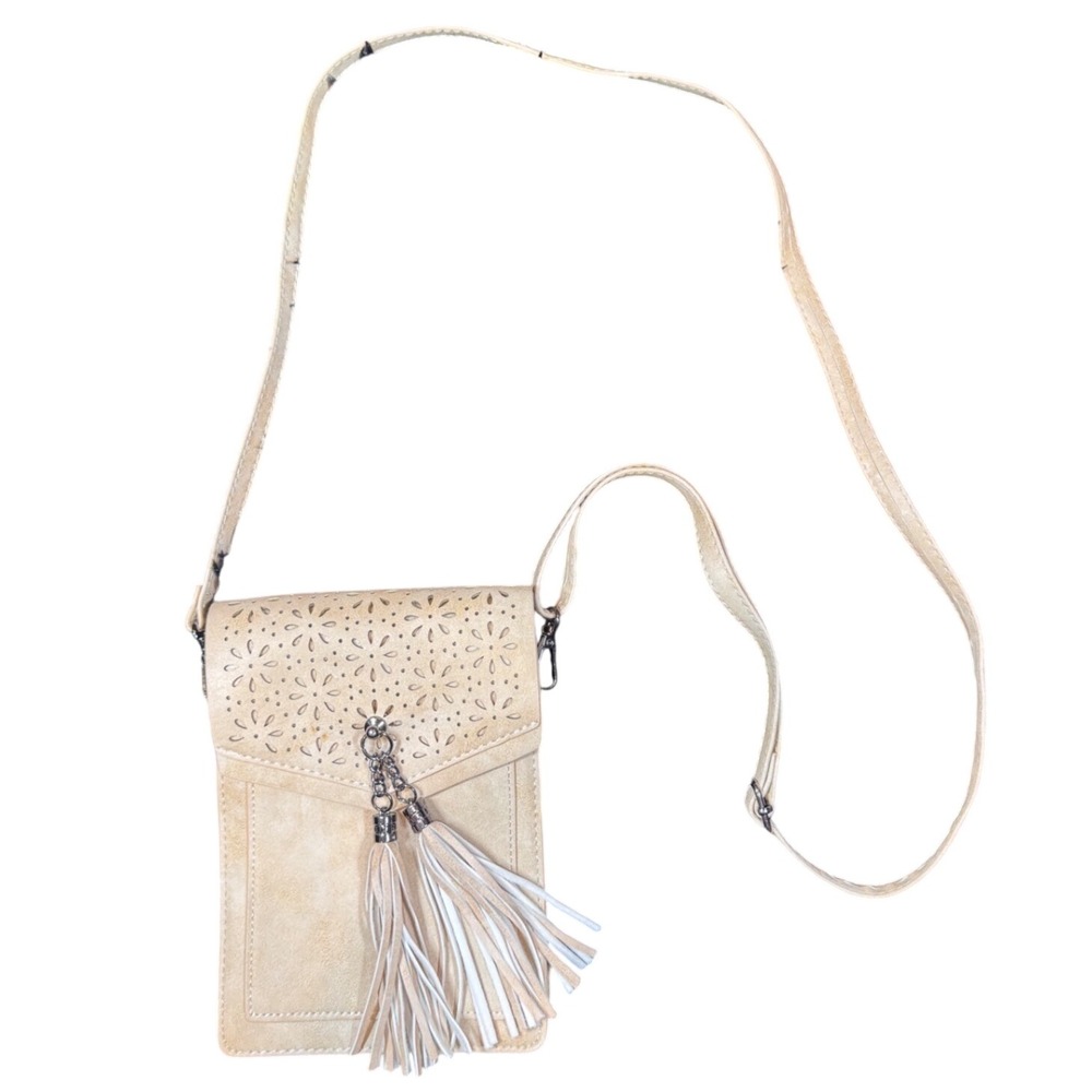 INICAT Crossbody Phone Bag Beige